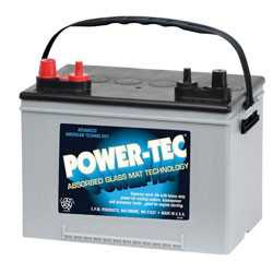 Power-Tech Deep Cycle Marine Battery