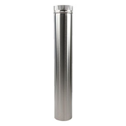 Dickinson 22" Stainless Steel Flue Pipe Extension