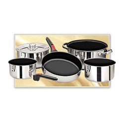 Magma 10 Piece Stainless Steel Nesting Cookware