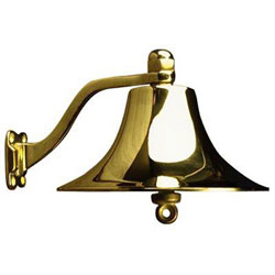 Sea-Dog Ship's Brass Fog Bell