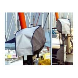 Blue Performance Outboard Motor Cover