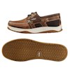 Gill Men's Newport Three-Eye Boat Shoes - Brown