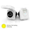 Furrion 50 Amp 125 Volt Inlet Square