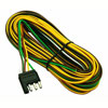 Wesbar 4-Way Flat Trailer End Wire Harness - Wishbone Style
