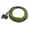 Wesbar 5-Way Flat Trailer End Wire Harness - Wishbone Style
