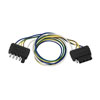Wesbar Double Ended 5-Way Flat Wire Harness - Extension Style