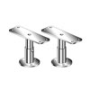 Magma Surface / Deck Dual Socket BBQ Grill Surface Mounts