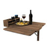 Whitecap Folding Teak Cockpit Table
