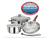 Magma 7 Piece Stainless Steel Nesting Cookware Set