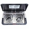 Kenyon Hybrid Combo Alcohol / Electric 2-Burner Cook Top Stove