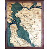 WoodChart San Francisco Bay Area - Smaller Size