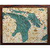 WoodChart Lake Huron