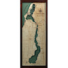 WoodChart Lake Leelanau
