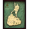 WoodChart Block Island - Smaller Size - Store Only Sale
