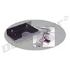 Mercury Spray Deflector