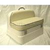 Mercury Cushioned Fiberglass Bench Seat for Ribs