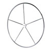 Edson Stainless Dished Destroyer Steering Wheel