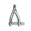 Hi-Mod Stainless Steel Long Twisted Shackle&nbsp;