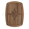 Eude Nautic Star Teak Table Top