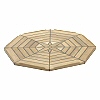 Eude Nautic Star Teak Table Top