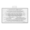 Bernard Indenti-Labels Marine Regulation Plate