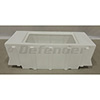 Bench Seat for Inflatables with Hinged Back Rest