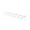 Whitecap Louvered Plastic Ventilator