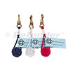 Mystic Knotwork Monkey's Fist Key Chain With Clip