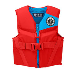 AMERICA'S CUP LIFE JACKET PFD PERSONAL FLOTATION DEVICE YOUTH 50 TO 90 POUNDS 