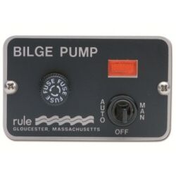Bilge Monitors & Manual Pump Switches