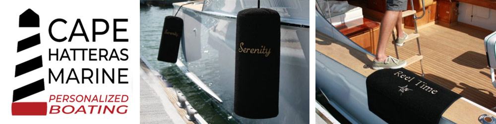 Cape Hatteras Personalized Boating Accessories