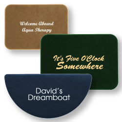 Cape Hatteras Marine Personalized Welcome Mats