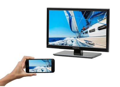 TV with smartphone