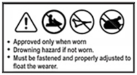 label warning info