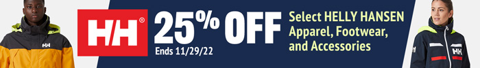 25% off Select Helly Hansen Apparel, Footwear & Accessories. Sale Ends 11/29/2022.