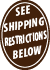 shipping restrictions