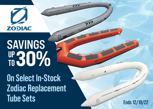 Savings up to 30% on select in-stock Zodiac replacement tube sets