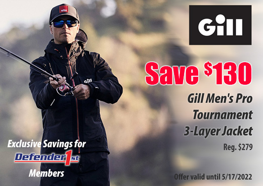 D1 Email Blast - Gill Pro Tournament Jacket $149