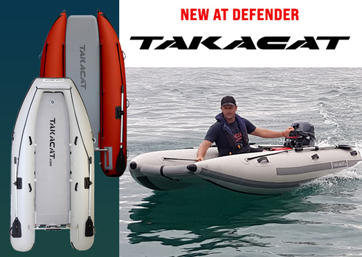 New at Defender - Takacat Inflatable Boats