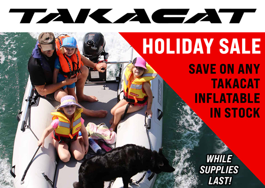 Takacat Holiday Sale - Save 10% on any Takacat Inflatable in stock