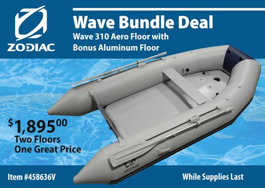 Wave 310 Aero/Aluminum Floor Bundle Deal - 458636V