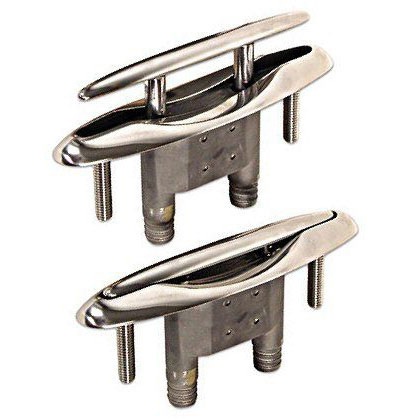 Whitecap Stainless Steel Pull-Up Cleat - 8
