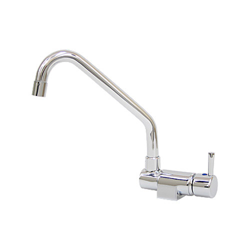Scandvik Compact Fold-Down Faucet with Single-Lever Control