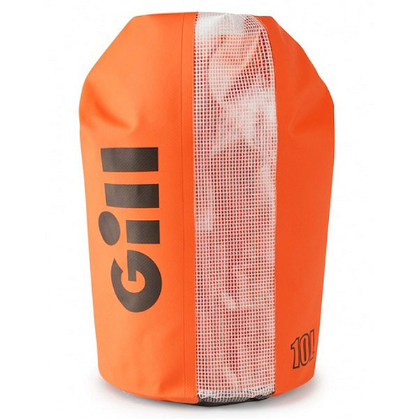 Gill Dry Cylinder Bag - 10 Liter, Orange