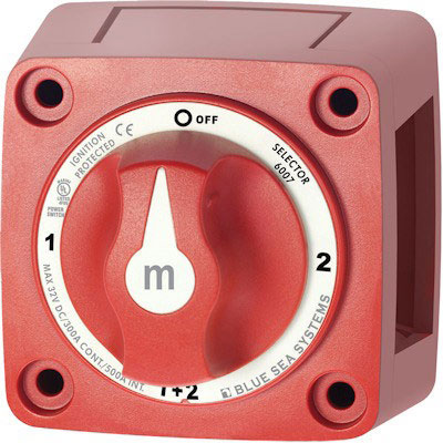 Blue Sea Systems M Series Mini Selector Battery Switch Defender Marine Blue Sea Systems M Series Mini Selector Battery Switch Defender Marine