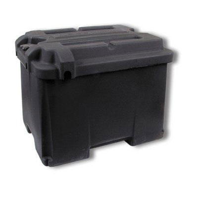 NOCO Commercial Marine Grade Dual Battery Box - Holds (2) 6 Volt Batteries