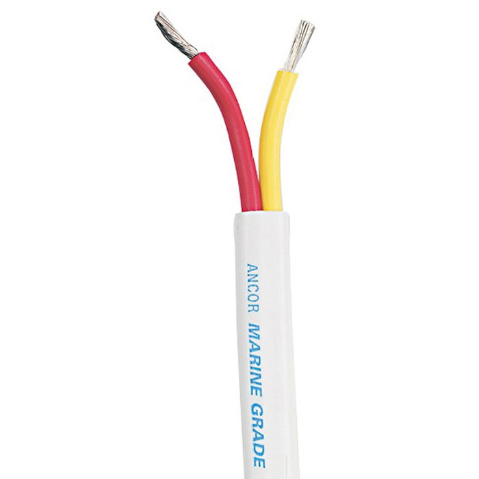16//2 AWG Duplex AC Marine Wire Made in The USA Tinned Copper Boat Cable