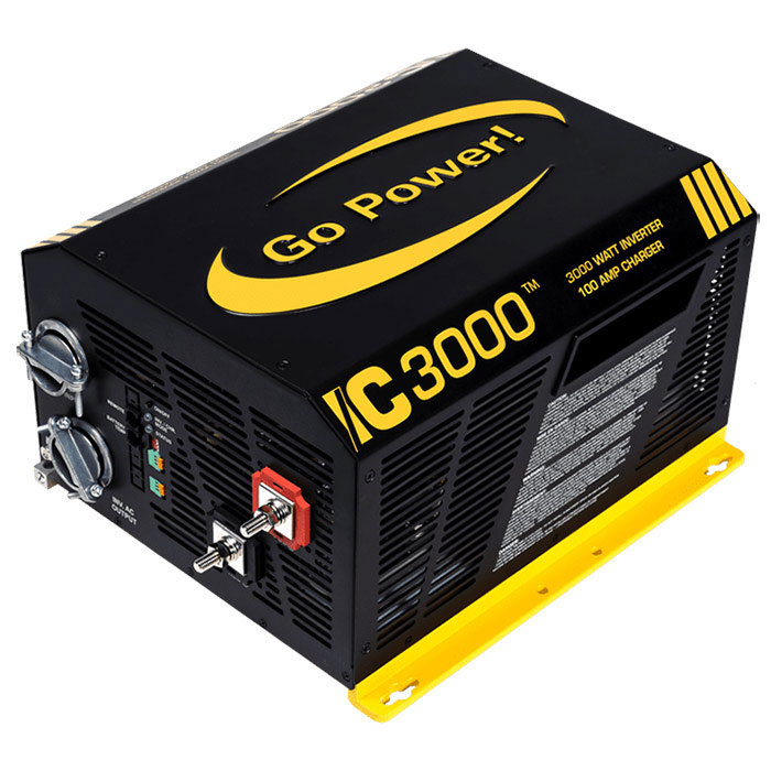 Go Power! IC Series Pure Sine Wave 3000-Watt Inverter / Charger