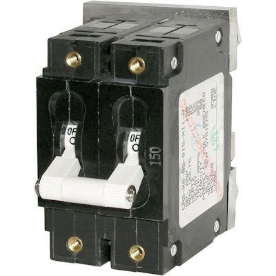 Blue Sea Systems C-Series Toggle Circuit Breaker - 150 Amp