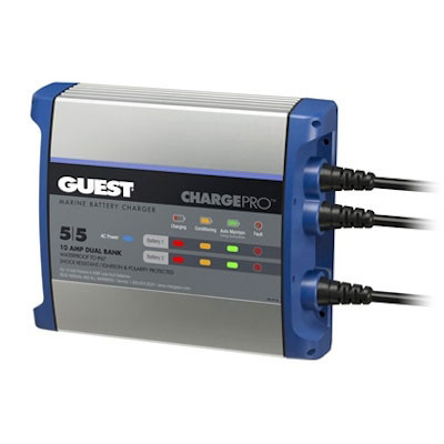 Guest Charge Pro On-Board Battery Charger - 10 Amp